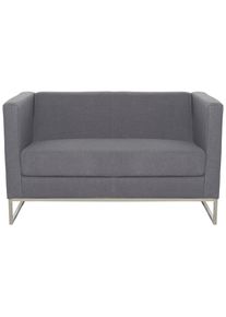 Mid.you , Dunkelgrau , Textil , 122x71x72 cm , R&uuml;cken echt , Wohnzimmer, Sofas & Couches, Sofas, 2er Sofas