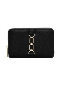 Geldb&ouml;rse Tamaris "Geldb&ouml;rse TAS Ghalia", Damen, schwarz (schwarz 100), Obermaterial: 60% Polyurethan PU. 40% Polyester PES., Kleinlederwaren Geldb&ouml;rse