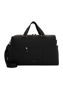 Reisetasche Tamaris "Reisetasche TAS Gracie", Damen, Gr. B/H/T: 53cm x 34cm x 25cm 0, schwarz (schwarz 100), Polyurethan, Taschen Reisetasche