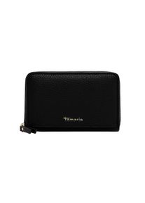 Geldb&ouml;rse Tamaris "Geldb&ouml;rse TAS Galina", Herren, schwarz (schwarz 100), Obermaterial: 60% Polyurethan PU. 40% Polyester PES., Kleinlederwaren Geldb&ouml;rse
