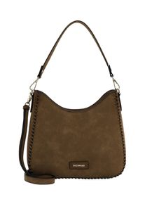 Emily & Noah Beuteltasche EMILY & NOAH "Beutel E&N Hailee", Damen, Gr. B/H/T: 30cm x 27cm x 9cm 0, grau (taupe 900), Polyurethan, Taschen Beuteltasche