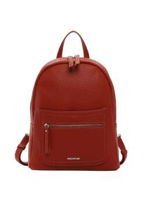Emily & Noah Rucksack EMILY & NOAH "Rucksack E&N Heidi", Damen, Gr. B/H/T: 25cm x 30cm x 11cm, rot (rust 624), Obermaterial: 60% Polyurethan PU. 40% Polyester PES., Rucks&auml;cke Rucksack