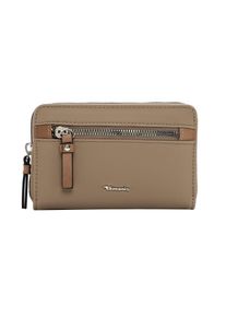Geldb&ouml;rse Tamaris "Geldb&ouml;rse TAS Gertraud", Herren, beige (sand 420), Obermaterial: 60% Polyurethan PU. 40% Polyester PES., Kleinlederwaren Geldb&ouml;rse