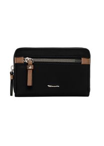 Geldb&ouml;rse Tamaris "Geldb&ouml;rse TAS Gertraud", Herren, schwarz (schwarz 100), Obermaterial: 60% Polyurethan PU. 40% Polyester PES., Kleinlederwaren Geldb&ouml;rse