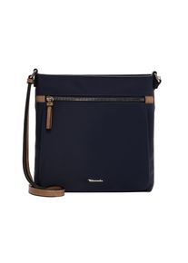 Umh&auml;ngetasche Tamaris "Umh&auml;ngetasche TAS Gertraud", Damen, Gr. B/H/T: 25cm x 25cm x 5cm 0, blau (blau 500), Polyurethan, Taschen Umh&auml;ngetasche