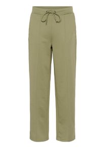 Stoffhose Kaffe "Strickhose KAjenny", Damen, Gr. XL, N-Gr, gr&uuml;n (oil gr&uuml;n), Obermaterial: 76% Polyester Pol. recyc.. 20% Viskose CV. 4% Elasthan EL., Hosen Stoffhose