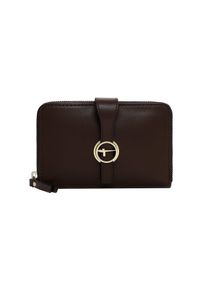 Geldb&ouml;rse Tamaris "Geldb&ouml;rse TAS Giorgia", Herren, braun (braun 200), Obermaterial: 60% Polyurethan PU. 40% Polyester PES., Kleinlederwaren Geldb&ouml;rse