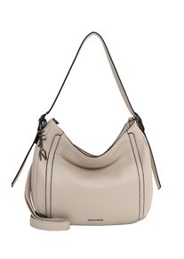 Emily & Noah Beuteltasche EMILY & NOAH "Beutel E&N Harleen", Damen, Gr. B/H/T: 30cm x 27cm x 10cm 0, beige (beige 400), Polyurethan, Taschen Beuteltasche