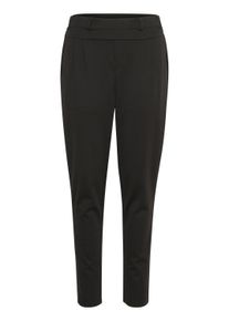 Stoffhose Kaffe "Strickhose KAjenny", Damen, Gr. M, N-Gr, schwarz (schwarz deep), Obermaterial: 76% Polyester Pol. recyc.. 20% Viskose CV. 4% Elasthan EL., Hosen Stoffhose
