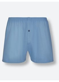 Herren Boxershorts in bleu-sortiert ,Gr&ouml;&szlig;e 5, Witt, 100% Baumwolle