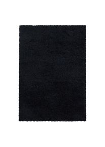 Ayyildiz Hochflorteppich Sydney 3000 Schwarz ca. 300x400cm