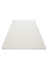 Ayyildiz Hochflorteppich Life Cream Creme ca. 160x230cm