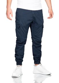 Cargohose Alessandro Salvarini "Alessandro Salvarini Herren Cargo Hose AS272", Herren, Gr. 36, L&auml;nge 30, blau (dunkelblau), Obermaterial: 98% Baumwolle CO. 2% Elasthan EL., Hosen Cargohose