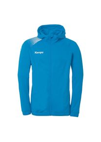 Trainingsjacke Kempa "Kapuzenjacke Ambition 28", Herren, Gr. XL, Kempablau, wei&szlig;, Obermaterial: 100% Polyester Pol. recyc.., Jacken Trainingsjacke