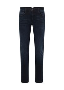 Slim-fit-Jeans Mustang "Herren Style Oregon Slim", Herren, Gr. 36, L&auml;nge 32, 883 dunkelblau, Denim/Jeans, 99% Baumwolle, 1% Elasthan, unifarben, slim fit, Jeans Slim-fit-Jeans