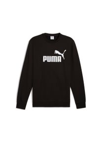 Langarmshirt Puma "ESS NO 1 LOGO CREW TR", Herren, Gr. S, Puma schwarz, Sweatware, Obermaterial: 68% Baumwolle, 32% Polyester, bedruckt, regular fit normal, Rundhals, Shirts Langarmshirt, mit Relaxed Fit, mit Rundhalsausschnitt