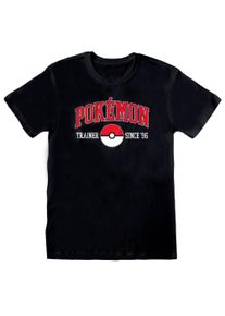 Pokemon Unisex T-shirt Volwassen sinds 96 (Zwart)