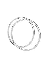 Paar Creolen Firetti "Schmuck Geschenk Silber 925 Ohrschmuck Ohrringe 3,0 mm breit" Gr. 60, silberfarben, Ohrringe, Damen, 60, Silber 925 (Sterlingsilber), Paar Creolen
