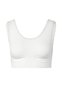 Tchibo - Női seamless bustier melltart&oacute; - nő - m&eacute;ret M 40/42 - feh&eacute;r