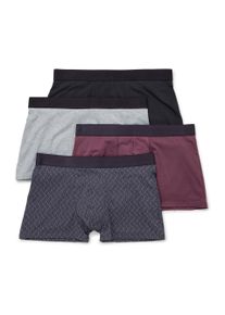 Tchibo - 4 db f&eacute;rfi boxerals&oacute; - f&eacute;rfi - m&eacute;ret Xl/7 - sz&uuml;rke/mint&aacute;s
