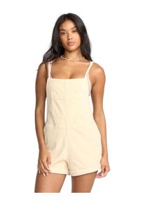 Latzkleid Billabong "Wild Pursuit", Damen, Gr. S, US-Gr&ouml;&szlig;en, beige (wei&szlig;cap), Obermaterial: 100% Walkfrottier;, Kleider Latzkleid