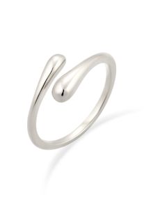 Silberring Elli "Ring Wickelring Modern 925 Sterling Silber" Gr. 50, silber, Fingerringe, Damen, 50, Silber 925 (Sterlingsilber), Silberring