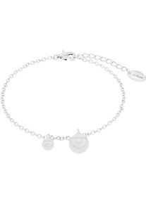 Armband s.Oliver "Kreis", silber (silberfarben), Armb&auml;nder, Damen, 20cm, Silber 925 (Sterlingsilber), Armband