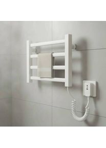 Electric Heated Towel Rack No Drill Electric Towel Warmer Bathroom Accessory Fast Drying Waterproof for Restroom