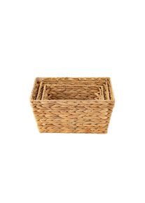 ECHTWERK , Naturfarben , Holz , Wasserhyazinthe , umweltfreundlich, nachhaltig , Ordnen & Aufbewahren, Boxen & K&ouml;rbe, Aufbewahrungsboxen