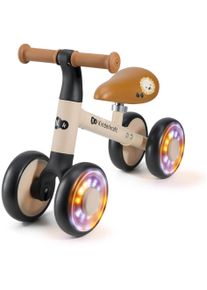 Laufrad Kinderkraft "CUTIE FLASH", beige, Laufr&auml;der, KinderB:22,5cm H:36,5cm, Laufrad, B:22,5cm H:36,5cm