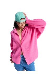 Longsleeve Roxy "Morning Shine", Damen, Gr. S, sangria sunset, Obermaterial: 100% Baumwolle;, Shirts Longsleeve