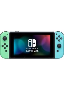Nintendo Switch 2019 | Animal Crossing Edition | Gr&uuml;n/Blau