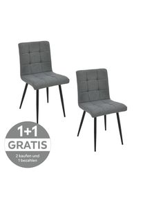 Ondega , Grau , Holz, Metall, Textil , Pappel , Sperrholz , 43x83x55 cm ,