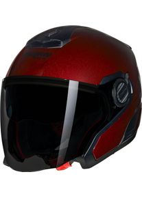 Nolan N40-5 Classico Nobile 321, kask z otwartą twarzą , kolor: ciemnoczerwony , rozmiar: L