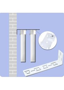 Double Layer Bracket Curtain Track Note Package Content Move Secure Stainless Steel Loosen Easy To Loosen Easy To Move