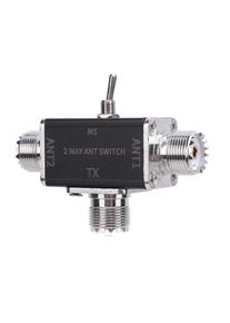 2 Way CB HAM Antennae Switch 100W 239 Connector Antennae Switch for 1 to 30MHz HAM CB HF VHF UHF Radio