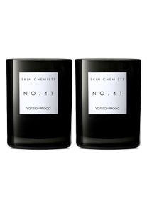 skinChemists No.41 Vanille & Hout Kaars 200g x 2 Duo Pack