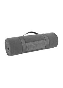 SOLS Plaid Pill Resistant Fleece Deken (Houtskool)