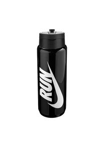 Nike TR Renew Recharge Run Rietje 680ml Waterfles (Zwart)
