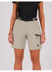 Bermudas DEPROC Active "KENORA SHORT Damen Outdoor-Shorts elastisch", Damen, Gr. 40 (M), Normalgr&ouml;&szlig;en, sand, 95% Polyester; 5% Elasthan, Hosen Bermudas, auch in Gro&szlig;en Gr&ouml;&szlig;en erh&auml;ltlich.