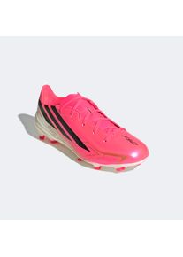 Fu&szlig;ballschuh adidas Performance "F50 HYPERFAST LEAGUE KIDS, FESTE B&Ouml;DEN", Kinder, Gr. 31, solar turbo, core schwarz, gold metallic, Synthetik, Schuhe Fu&szlig;ballschuh, Au&szlig;ensohle f&uuml;r Rasen und feste B&ouml;den, f&uuml;r Jugendliche & Kinder