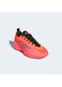Basketballschuh adidas Performance "BELIEVE THAT 1", Gr. 42, solar turbo, core schwarz, slate, Synthetik, Textil, Schuhe Basketballschuh