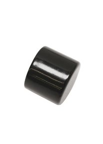 Gardinenstangen-Endst&uuml;ck Gardinia "Endkappe" Gr. 1, schwarz, B:2cm, Gardinenstangenendst&uuml;cke, Gardinenstangen-Endst&uuml;ck, Serie Einzelprogramm Chicago &Oslash; 20 mm