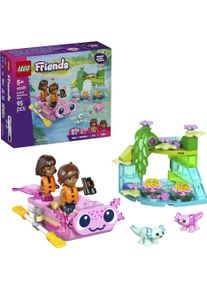 Konstruktionsspielsteine Lego "Axolotl-Abenteuerboot (42681), Lego Friends", bunt, Spielbausteine, Kinder, Kunststoff, Konstruktionsspielsteine, Made in Europe