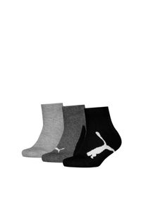 Kurzsocken Puma "Puma KIDS BWT QUARTER 3P", M&auml;dchen, Gr. 31-34, schwarz, Obermaterial: 68% Baumwolle, 15% Polyamid, 15% Polyester, 2% Elasthan, unifarben, Socken Kurzsocken, mit verst&auml;rkter Zehenkonstruktion