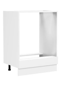 Herdumbauschrank Vcm "Ofenschrank Breite 60 cm Herdschrank K&uuml;che Fasola", wei&szlig;, B:60cm T:46cm, Obermaterial: 100% Holz Wood., Schr&auml;nke, Herdumbauschrank
