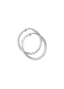 Paar Creolen Firetti "Schmuck Geschenk Silber 925 Ohrschmuck Ohrringe 3,0 mm breit" Gr. 40, silberfarben, Ohrringe, Damen, 40, Silber 925 (Sterlingsilber), Paar Creolen