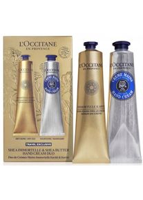 L'Occitane Set: Jeugd Handcr&egrave;me 75ml + Sheaboter Handcr&egrave;me 75ml