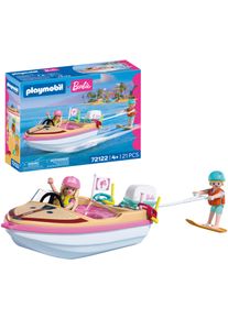 Konstruktions-Spielset Playmobil "Playmobil x Barbie&trade; Abenteuerboot (72122), Barbie&trade;", bunt, Spielbausteine, Kinder, Kunststoff, Konstruktions-Spielset, Made in Europe