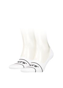 Levi's F&uuml;&szlig;linge LEVI'S "LEVIS LOW RISE SPORT", Damen, Gr. 43-46, wei&szlig;, Baumwollmischung, elastisch, Socken F&uuml;&szlig;linge, Cotton-Mix, f&uuml;r Damen und Herren, elastisch